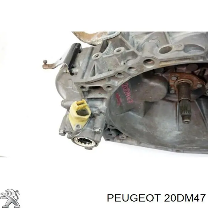 20DM47 Peugeot/Citroen caja de cambios mecánica, completa
