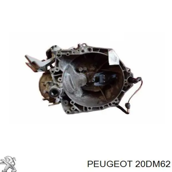 20DM62 Peugeot/Citroen caja de cambios mecánica, completa