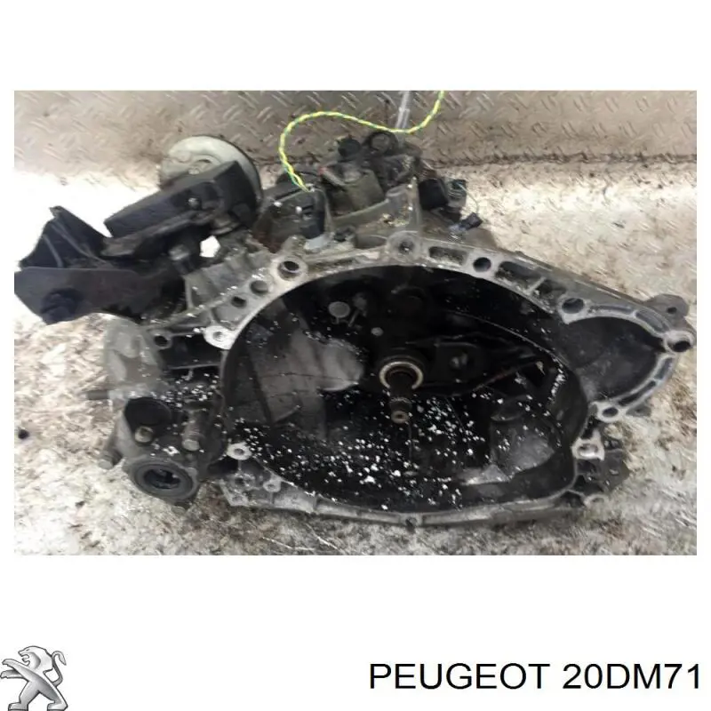 20DM71 Peugeot/Citroen Caja de cambios mecánica