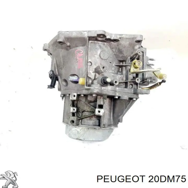 20DM75 Peugeot/Citroen caja de cambios mecánica, completa