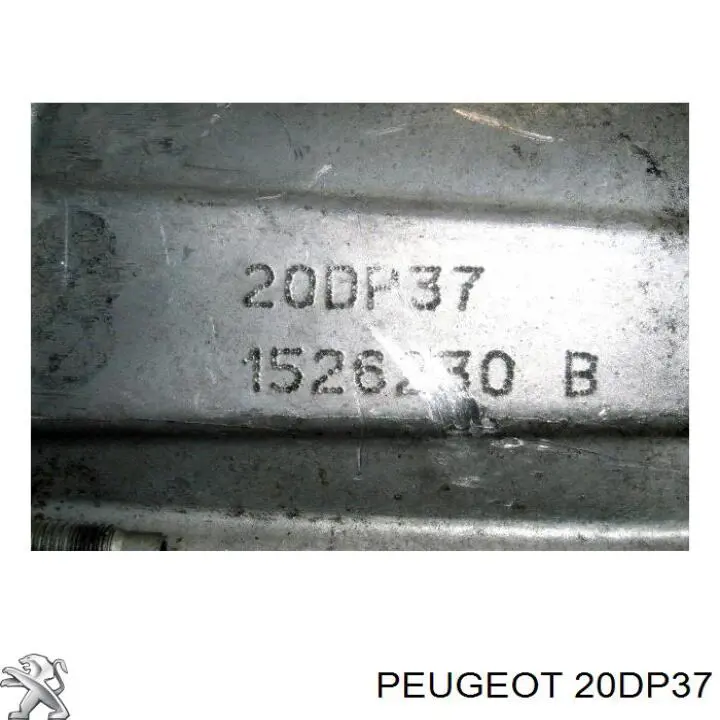 Caja de cambios 20DP37 Peugeot/Citroen