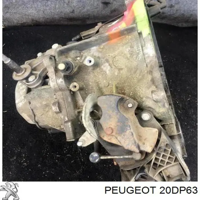 20DP63 Peugeot/Citroen Caja de cambios mecánica