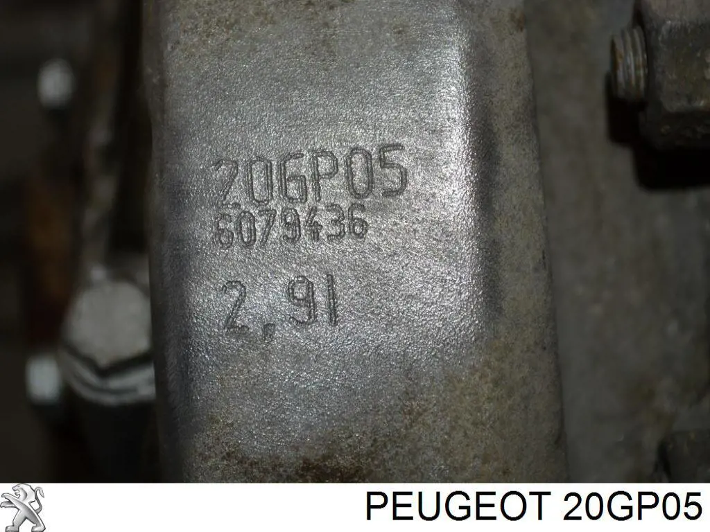 Caja de cambios mecánica Peugeot/Citroen 20GP05 precio, desde 1456,36 EUR