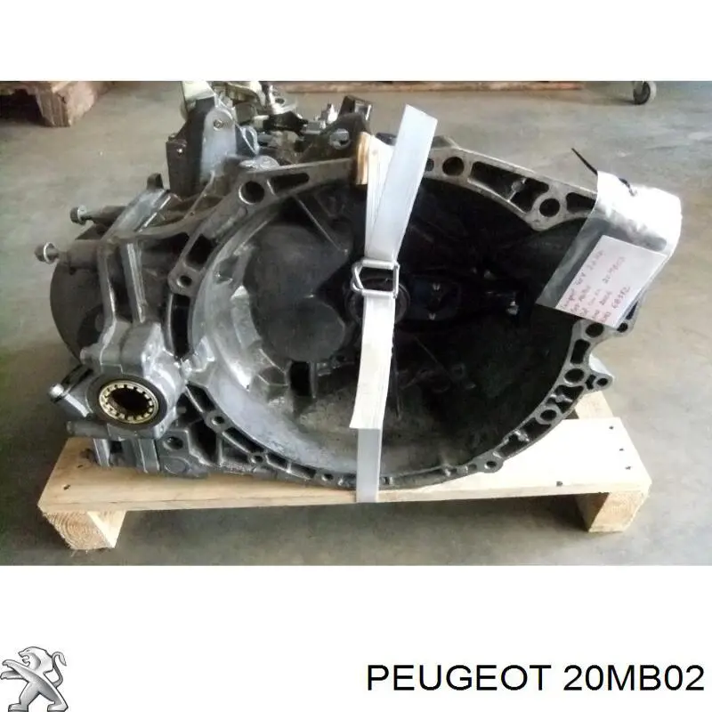20MB02 Peugeot/Citroen caja de cambios mecánica, completa