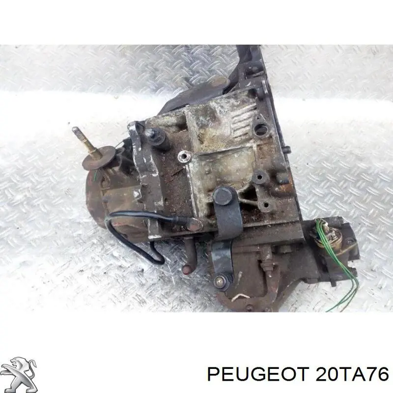 222257 Peugeot/Citroen caja de cambios mecánica, completa