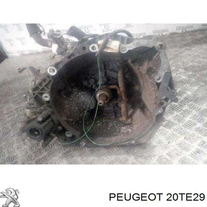 20TE29 Peugeot/Citroen caja de cambios mecánica, completa