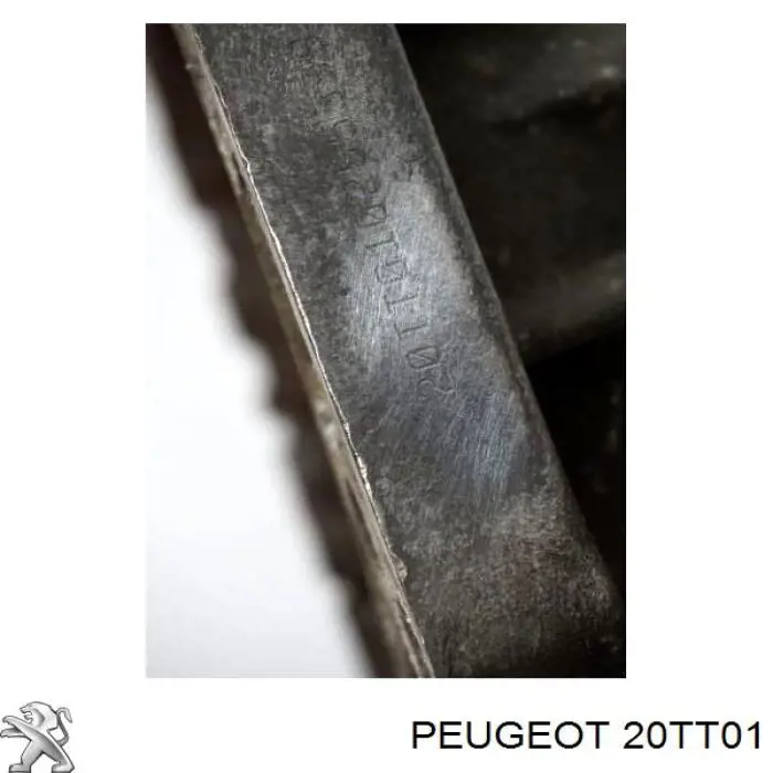 20TT01 Peugeot/Citroen caja de cambios mecánica, completa