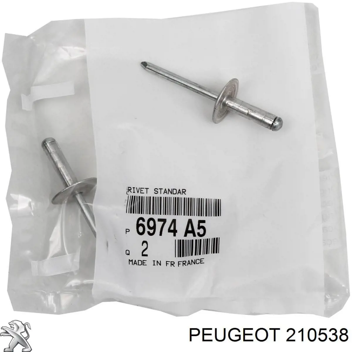 210538 Peugeot/Citroen Guía del eje primario de la caja de cambios