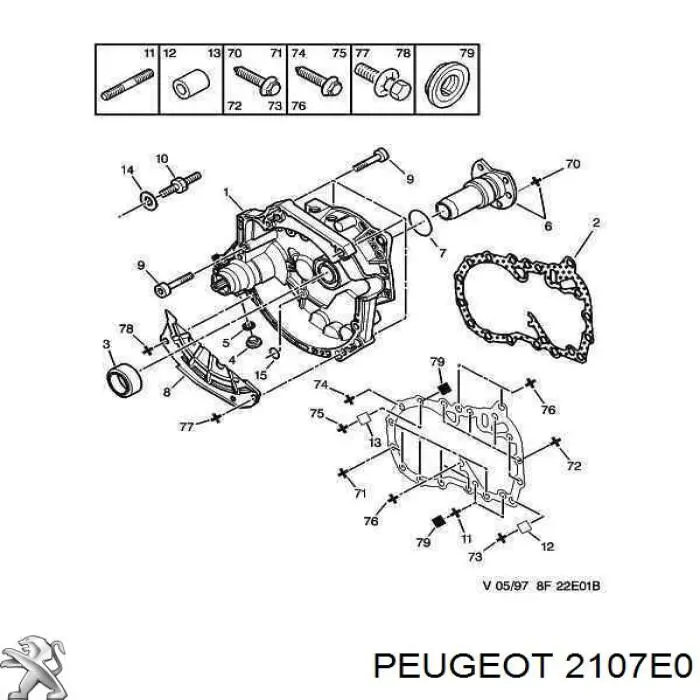 Comprar 2107E0 Peugeot/Citroen 