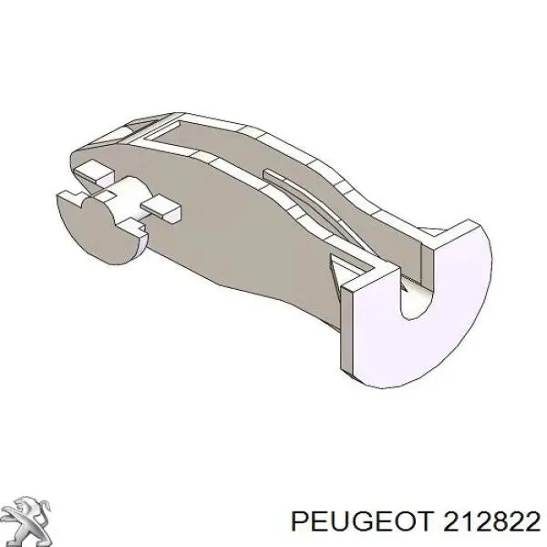 212822 Peugeot/Citroen pedal embrague
