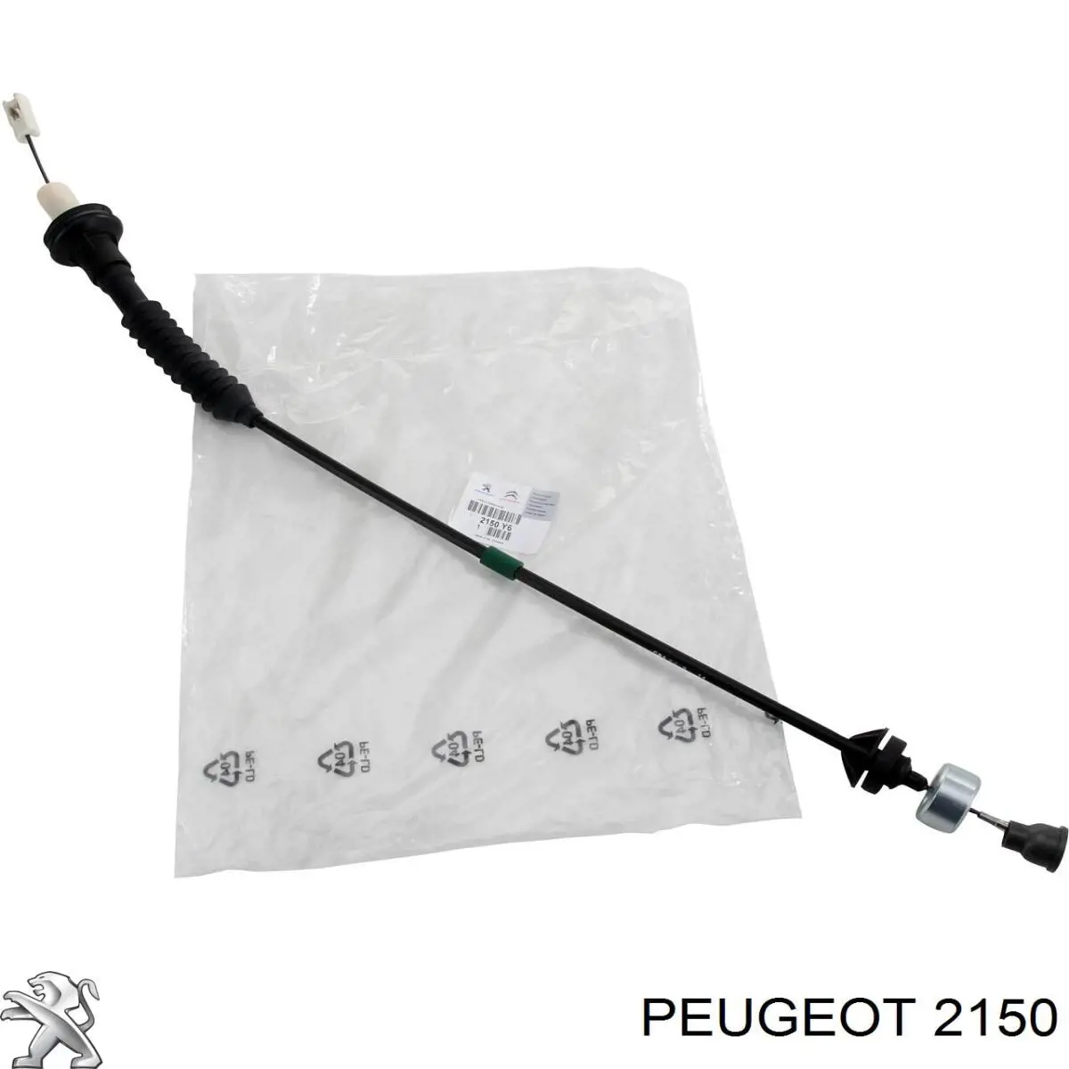 2150 Peugeot/Citroen cable de embrague