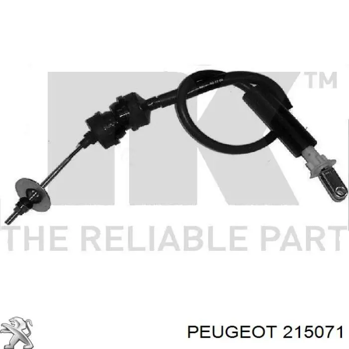 215071 Peugeot/Citroen cable de embrague