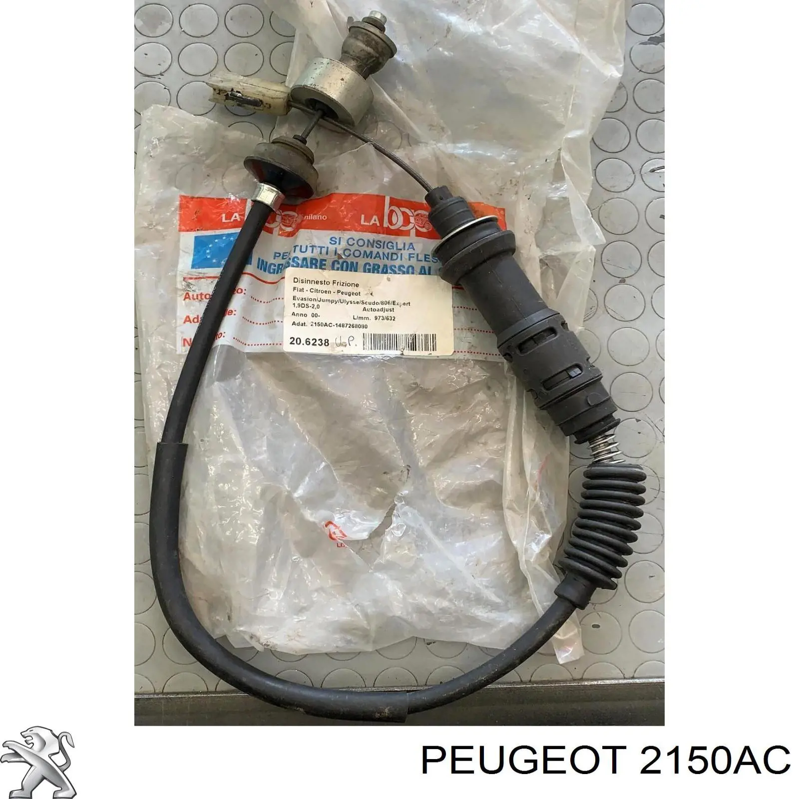 Cable de embrague 2150AC Peugeot/Citroen