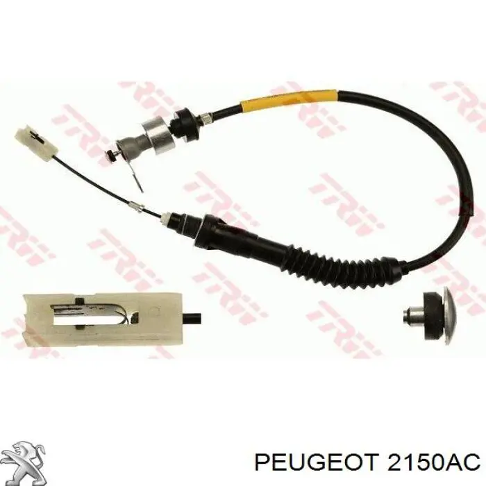 2150AC Peugeot/Citroen cable de embrague