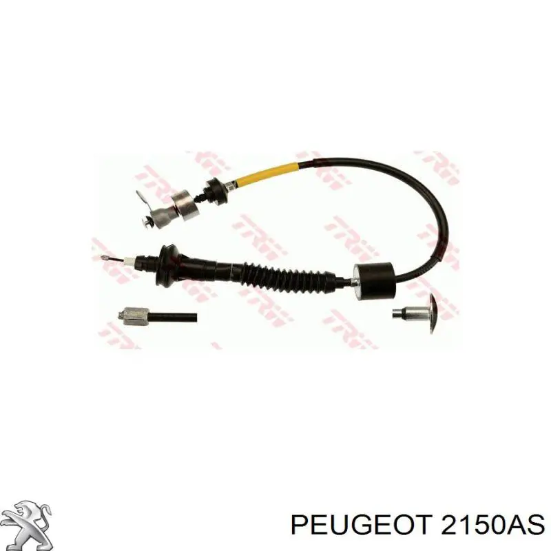 Cable de embrague 2150AS Peugeot/Citroen