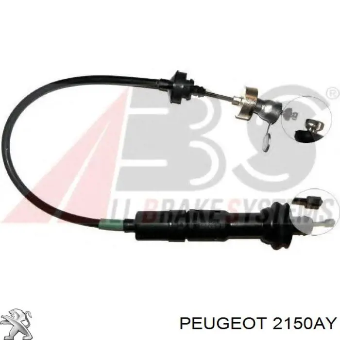 2150AY Peugeot/Citroen cable de embrague