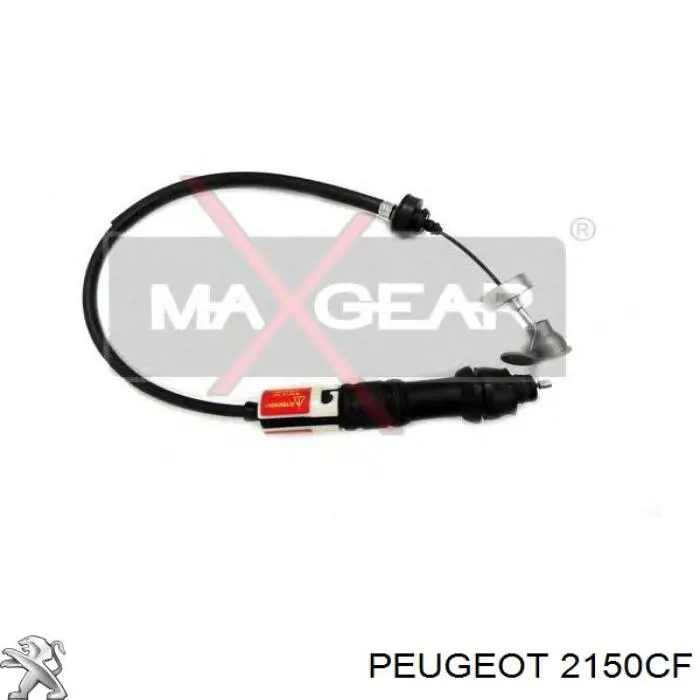 2150CF Peugeot/Citroen Cable de accionamiento del embrague