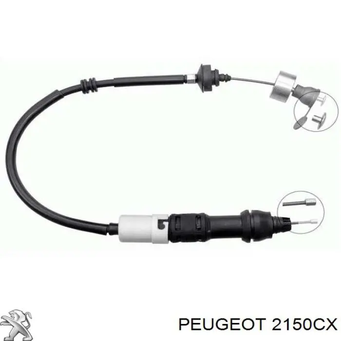 Cable embrague Peugeot/Citroen 2150CX