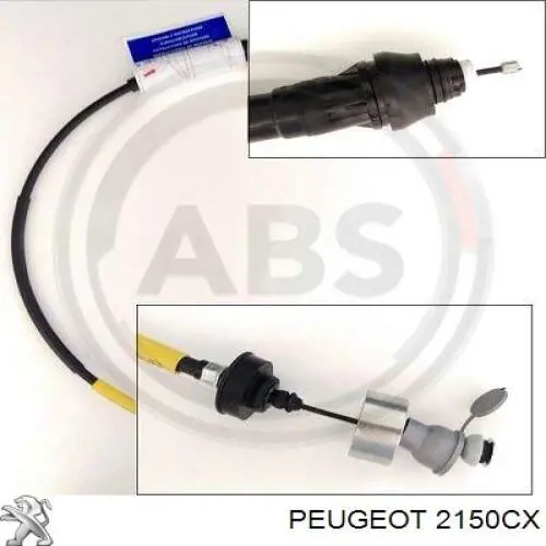 Cable de embrague 2150CX Peugeot/Citroen