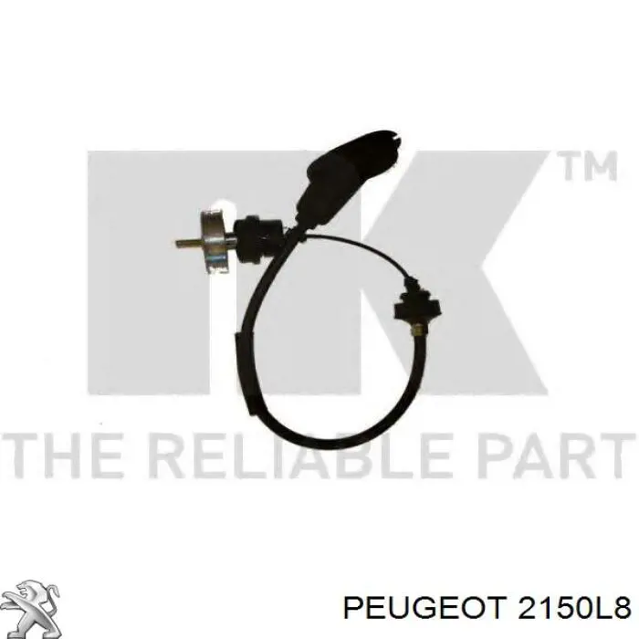 2150L8 Peugeot/Citroen cable de embrague