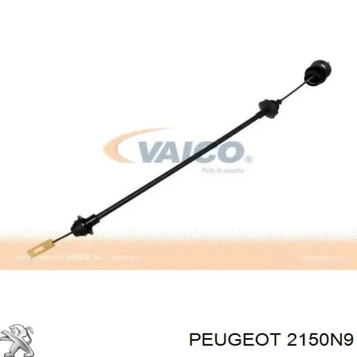 2150N9 Peugeot/Citroen cable de embrague