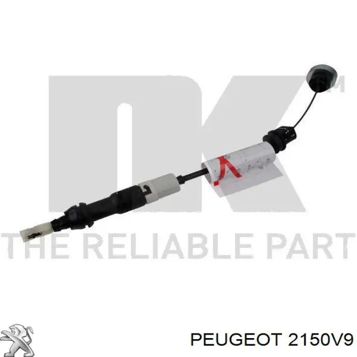 2150V9 Peugeot/Citroen cable de embrague