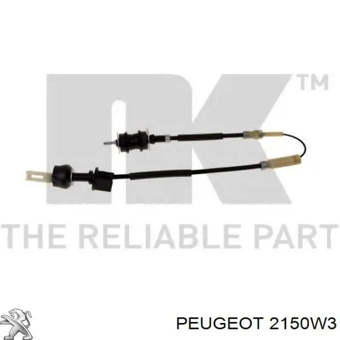Comprar 2150W3 Peugeot/Citroen Cable de embrague