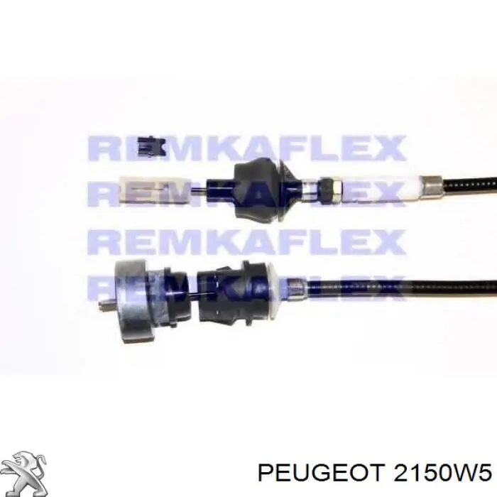 2150W5 Peugeot/Citroen cable de embrague
