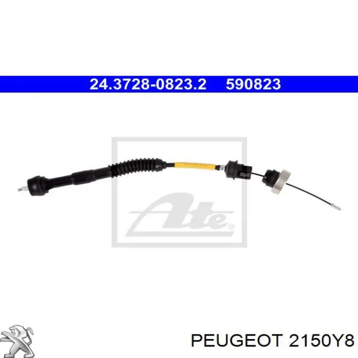 Comprar 2150Y8 Peugeot/Citroen Cable de embrague