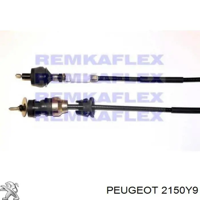 2150Y9 Peugeot/Citroen cable de embrague