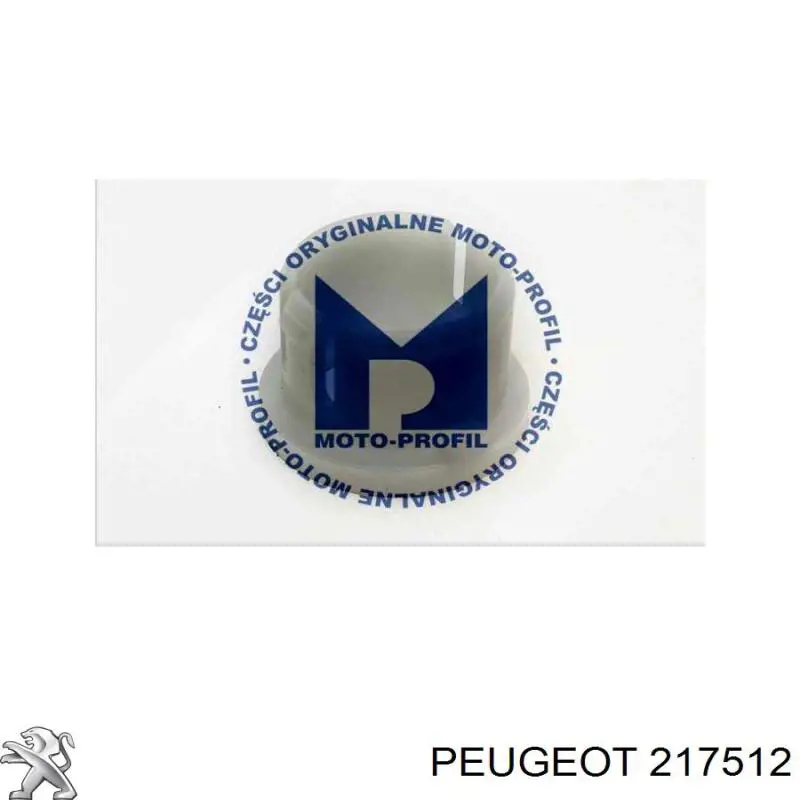 Buje del mecanismo de cambio (palanca selectora) Peugeot/Citroen 217512 precio, desde 2,55 EUR