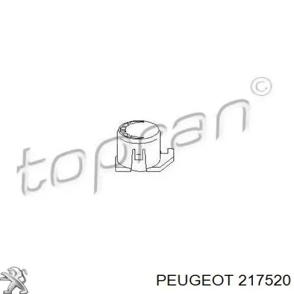 Comprar 217520 Peugeot/Citroen Buje de eje de horquilla de embrague