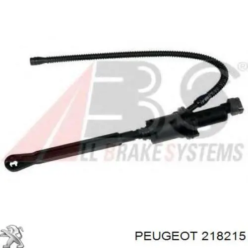 Cilindro maestro de embrague 218215 Peugeot/Citroen