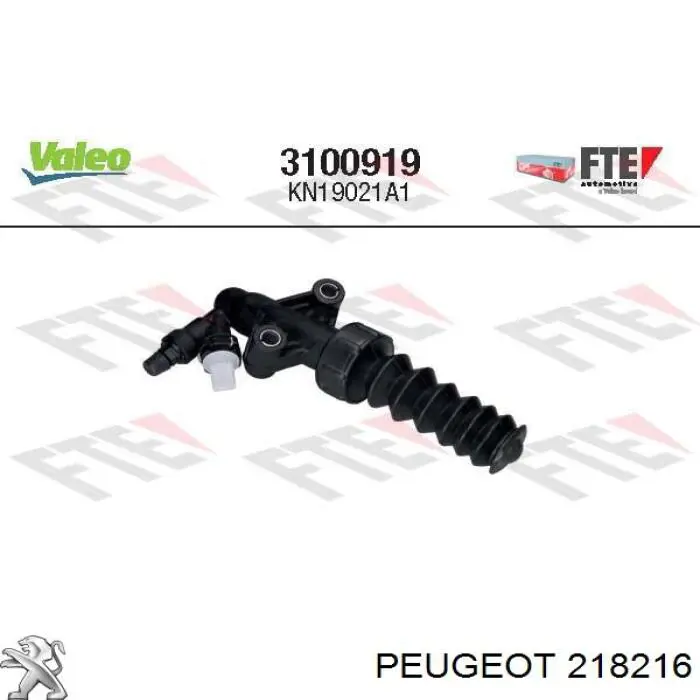 Bomba auxiliar de embrague Peugeot/Citroen 218216 precio, desde 66,91 USD