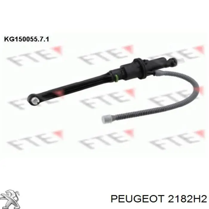 2182H2 Peugeot/Citroen cilindro maestro de embrague