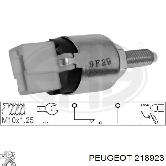 Interruptor de luz de freno Peugeot/Citroen 218923 precio, desde 7,99 EUR