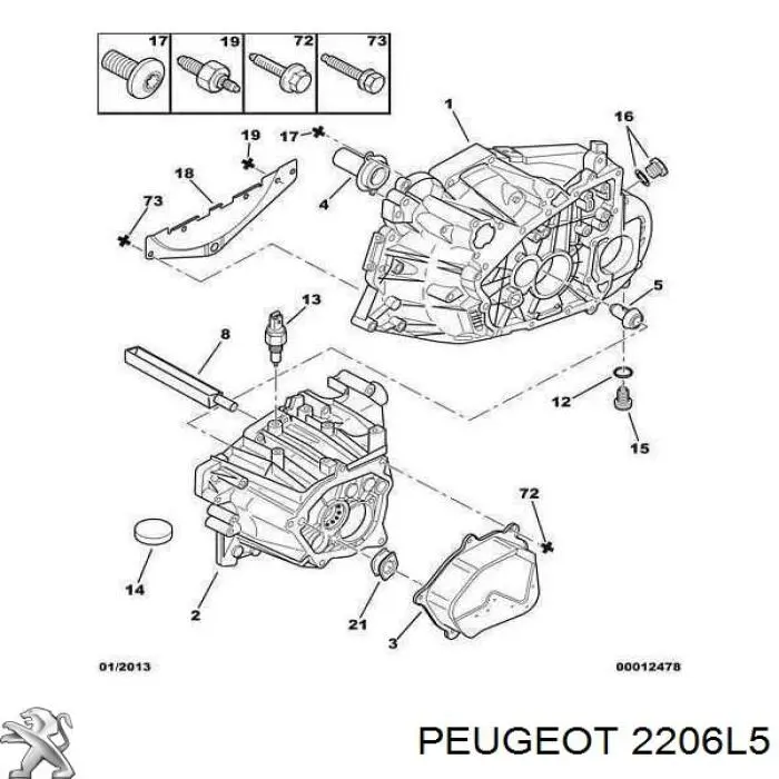 Peugeot/Citroen 2206L5 precio, desde  
