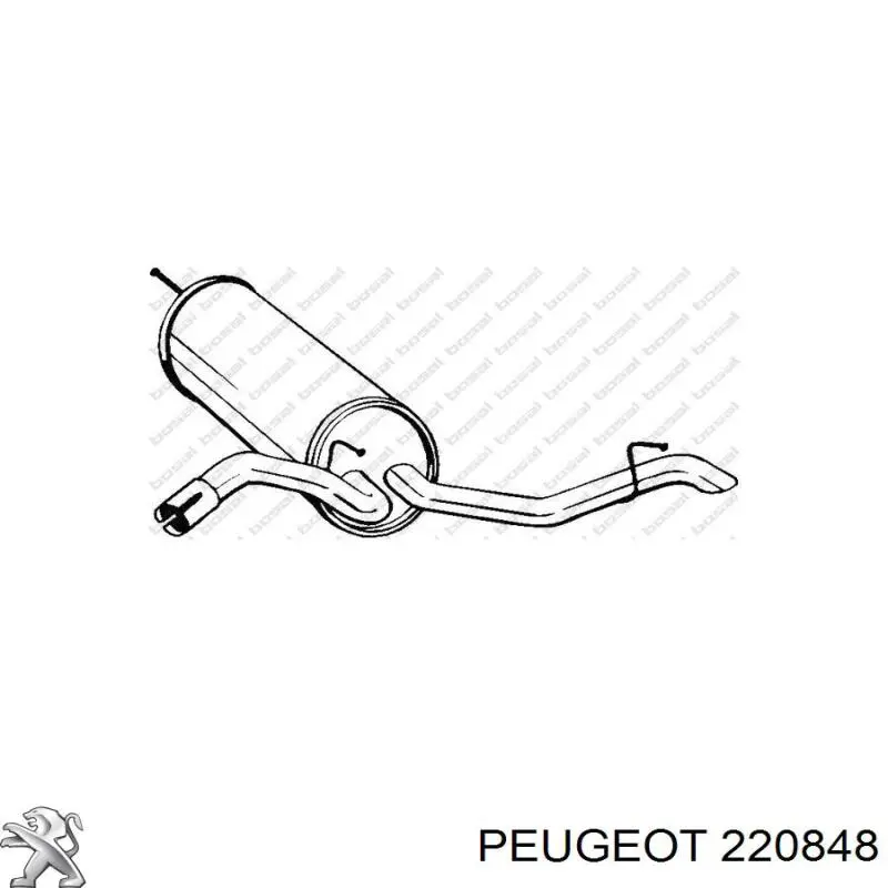 220848 Peugeot/Citroen tornillo obturador caja de cambios