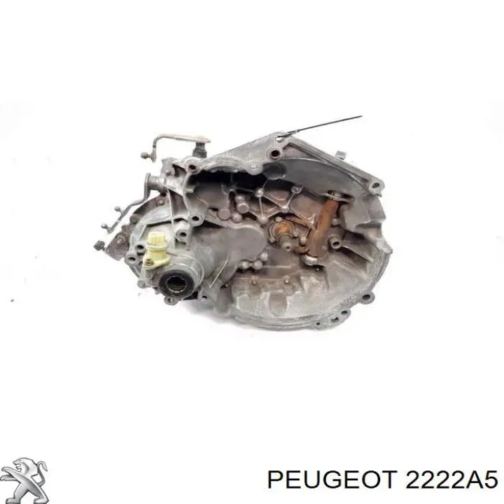 2222A5 Peugeot/Citroen caja de cambios mecánica, completa