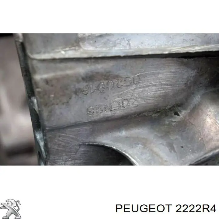 Caja de cambios mecánica, completa Peugeot/Citroen 2222R4