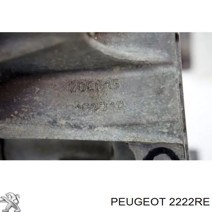 2222RE Peugeot/Citroen caja de cambios mecánica, completa