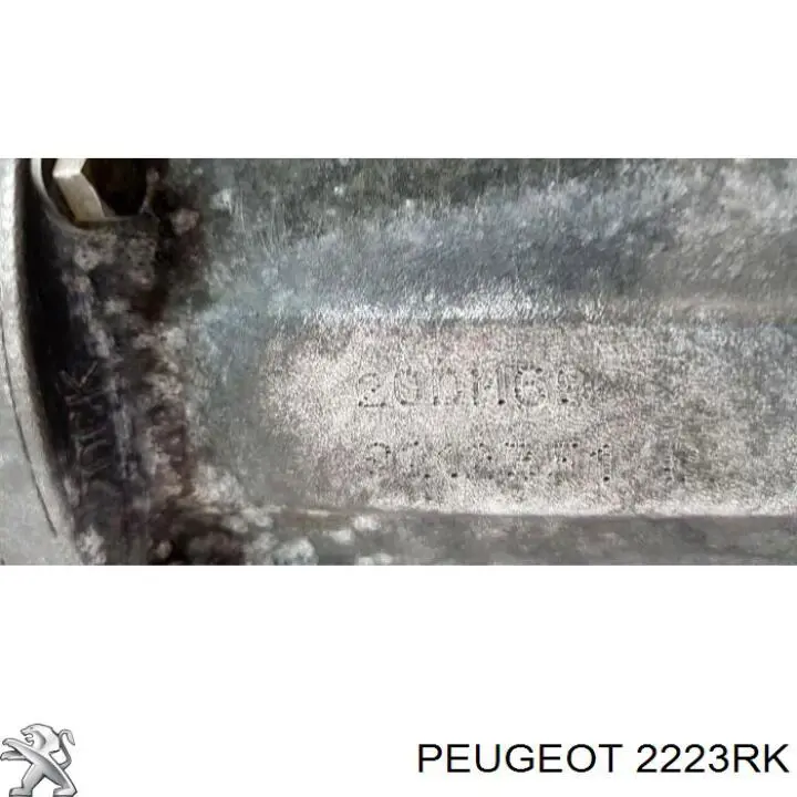 Caja de cambios 2223RK Peugeot/Citroen
