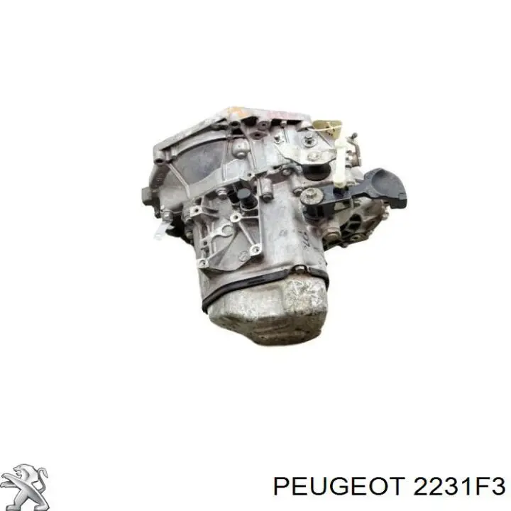 2231F3 Peugeot/Citroen caja de cambios mecánica, completa