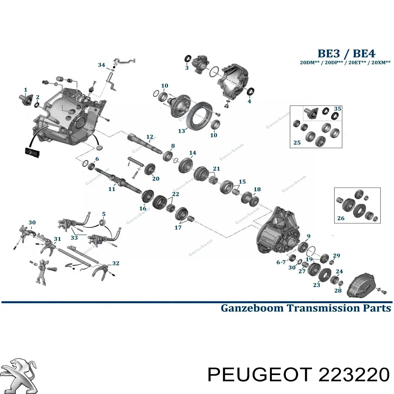  Peugeot/Citroen 223220 precio, desde  