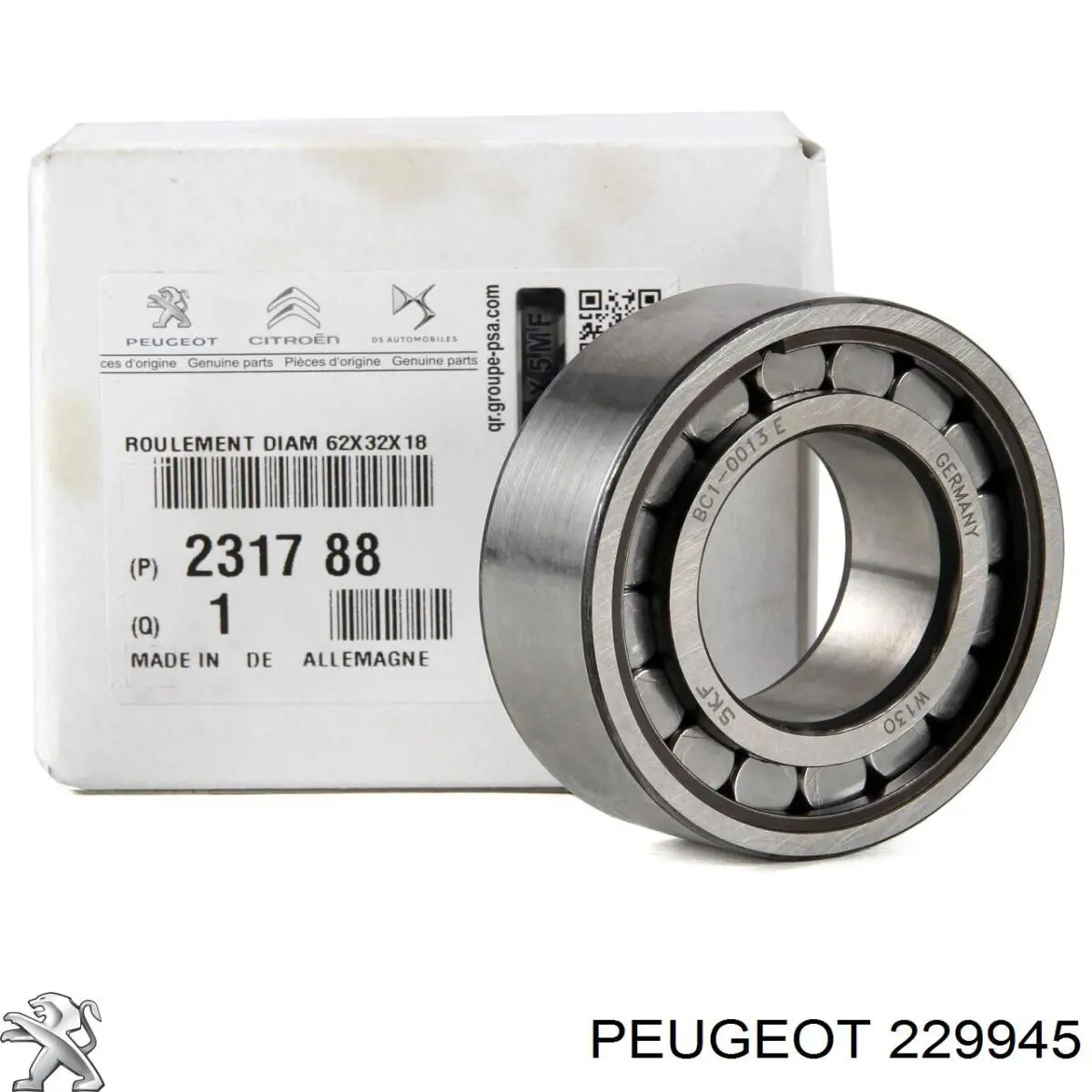 Kit reparación de caja de cambios 229945 Peugeot/Citroen