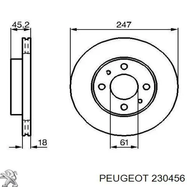 230456 Peugeot/Citroen