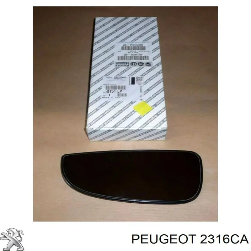 Comprar 2316CA Peugeot/Citroen Eje primario de la caja de cambios