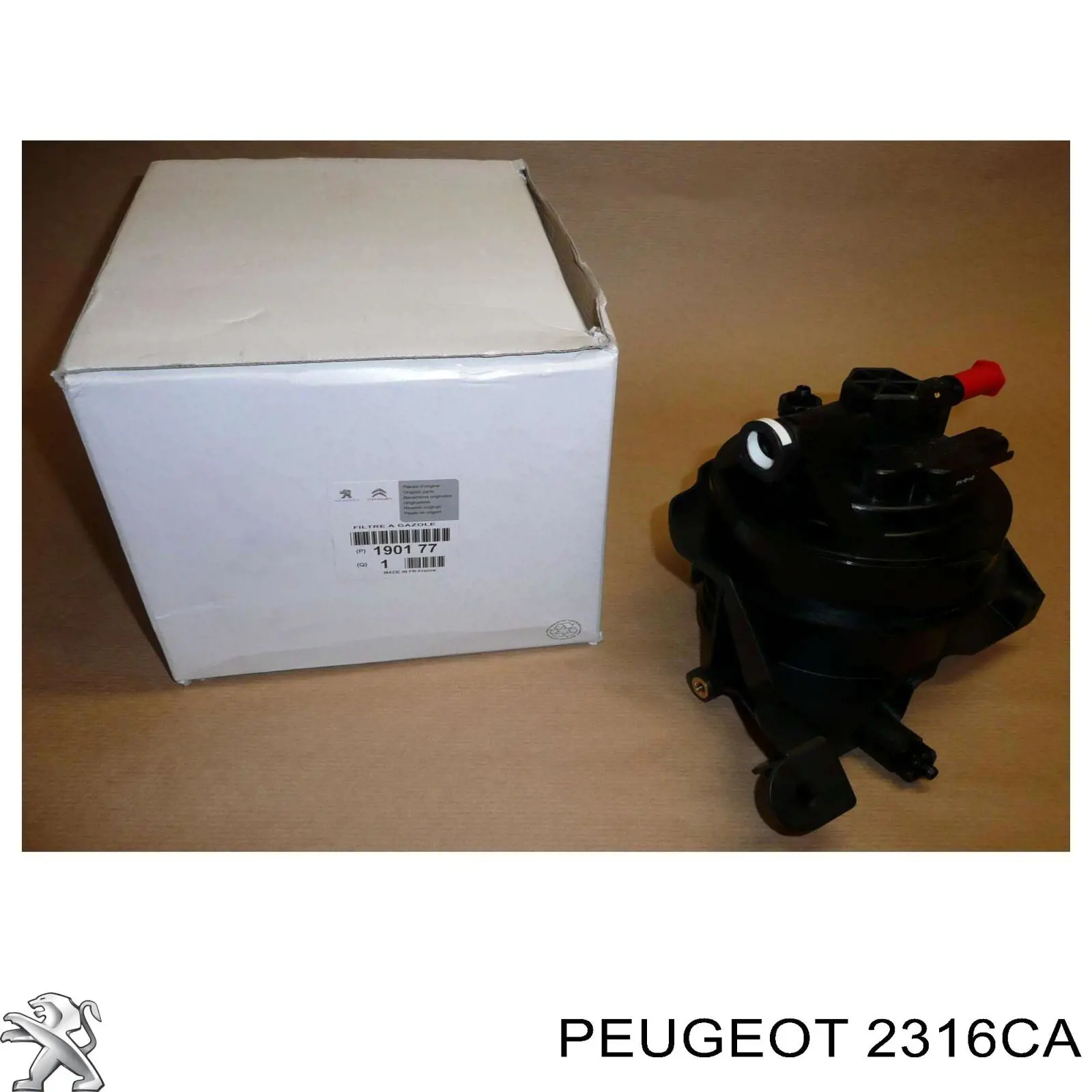 Comprar 2316CA Peugeot/Citroen Eje primario de la caja de cambios