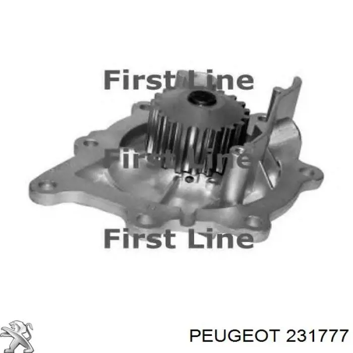 231777 Peugeot/Citroen cojinete del eje de salida de la caja de engranaje