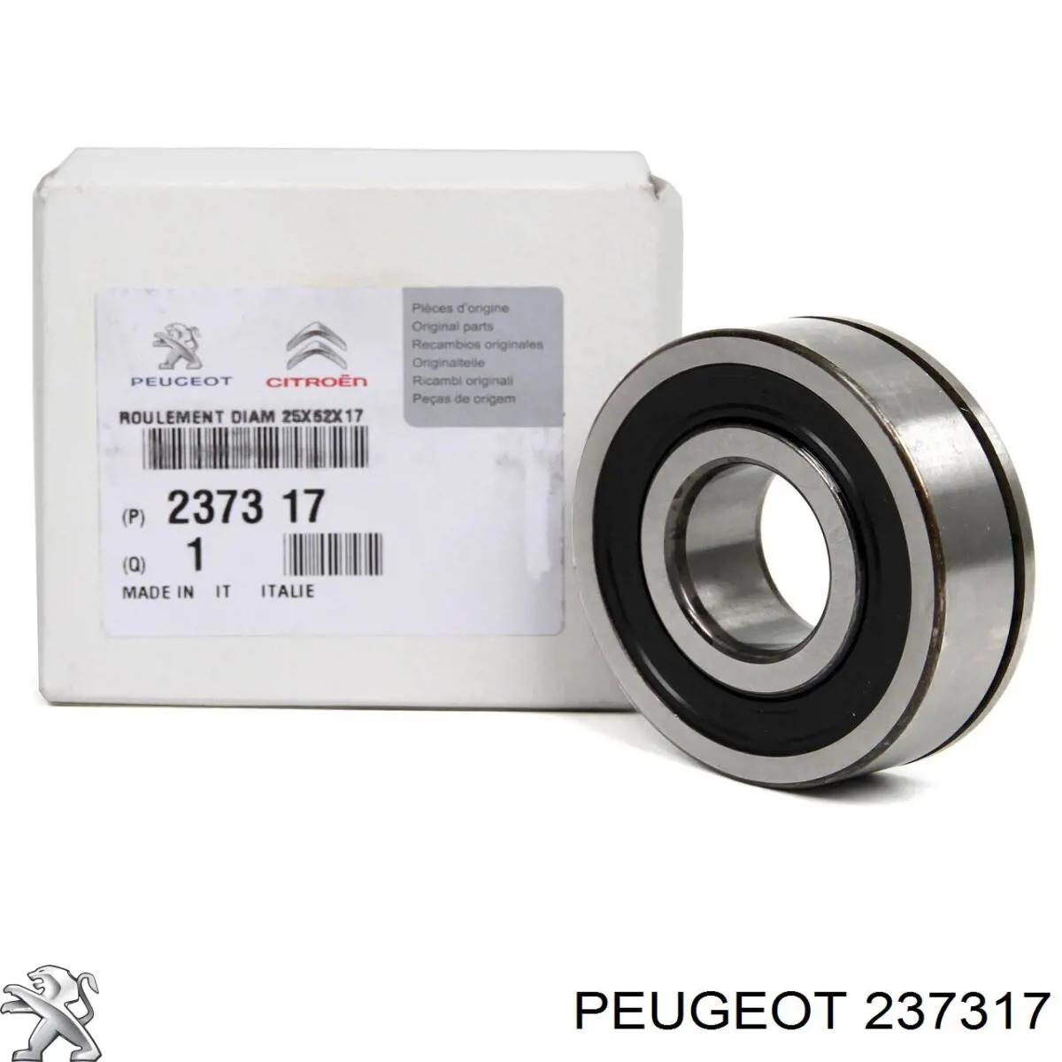 Cojinete Del Eje De Entrada De La Caja De Engranajes para Peugeot 309 (10C, 10A)